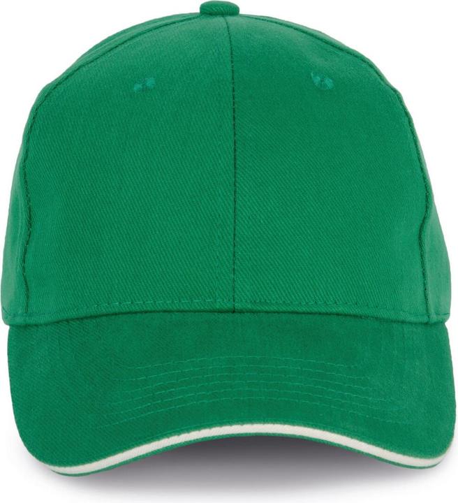 Immagine prodotto K-up Cappello a sandwich a contrasto - 6 pannelli - cotone organico (Taglia unica)