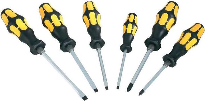 Actual product image Wera 932/918/6 Rack (Slotted screws, Pozidriv cross recess (PZ))