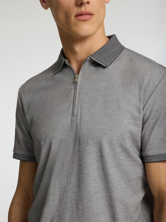 Actual product image Selected Homme Slhfave Zip Ss Polo Noos (S)