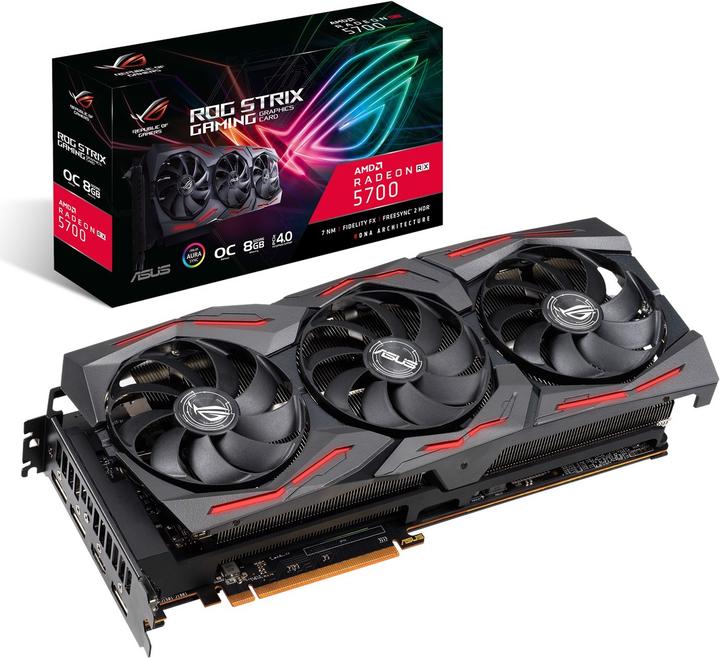 Produktbild ASUS Radeon ROG STRIX RX 5700 O8G GAMING (8 GB)