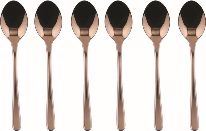Actual product image Sambonet Espresso spoon button 6 pieces, copper (6 Piece, Scoops)