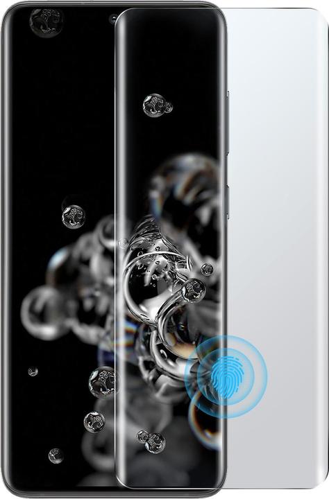 Produktbild Avizar Glas mit Flüssigkleber und UV-Licht (1 Stück, Samsung Galaxy S20 Ultra)