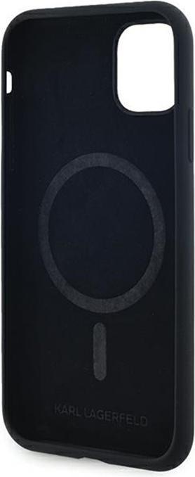 Produktbild Karl Lagerfeld KLHMN61SCMKCRHK iPhone 11 / Xr 6.1" czarny/black hardcase Silicone Karl & Choupette M (Apple iPhone 11)