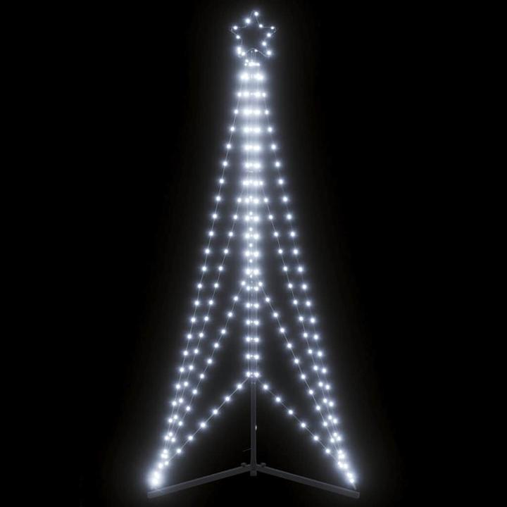 Immagine prodotto VidaXL Illuminazione per albero di Natale 363 LED bianco freddo 182 cm