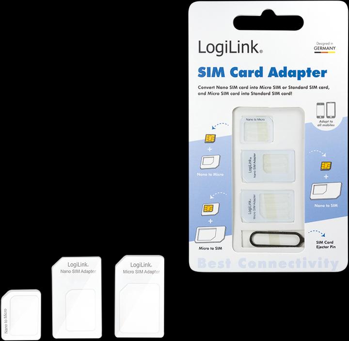 Produktbild LogiLink SIM-Karten Adapter Set