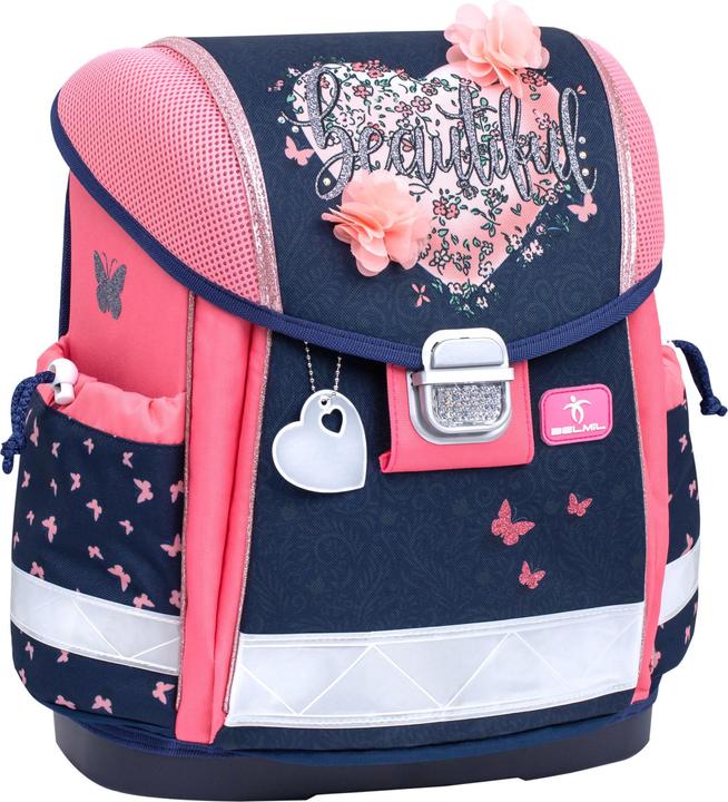Immagine prodotto Belmil CLASSY Schulrucksack-Set Beautiful Flowers (19 l)