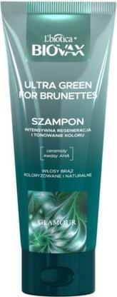 Immagine prodotto L´Biotica Biovax Glamour Shampoo Ultra Verde per Capelli Bruniti 200Ml (200 ml, Shampoo liquido)
