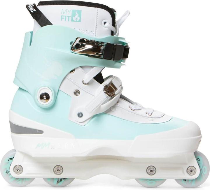 Blanc, Menthe bleue