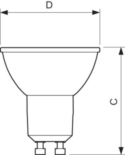 Image du produit Philips CorePro LEDspot (GU10, 3.10 W, 225 lm, 1 x, F)