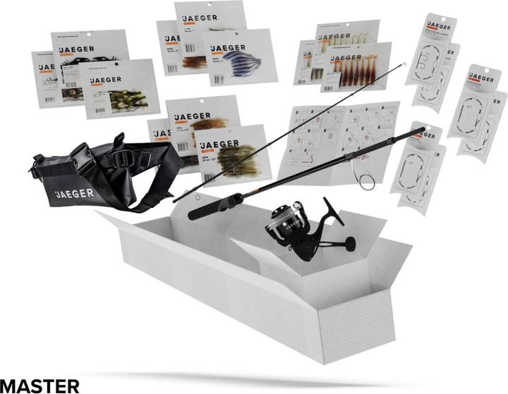 Image du produit Jaeger Perch Go Kit - Perche Starter Combo Master Edition (Canne à lancer, 204 cm)