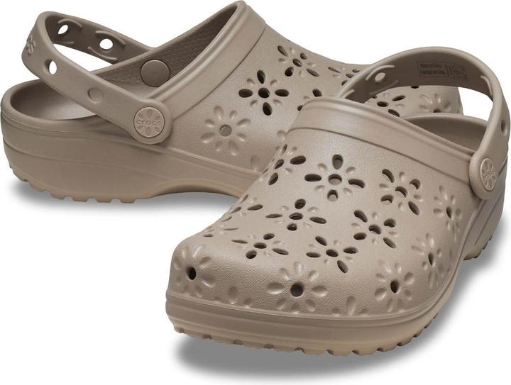 Actual product image Crocs Classic Floral Cut Out Clog (38, 39)
