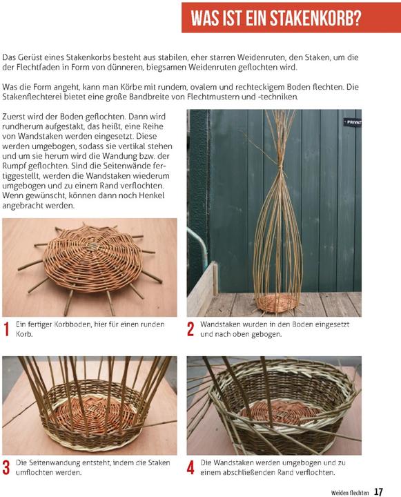 Image du produit Weidenkörbe flechten (Allemand, Jonathan Ridgeon, 2016)