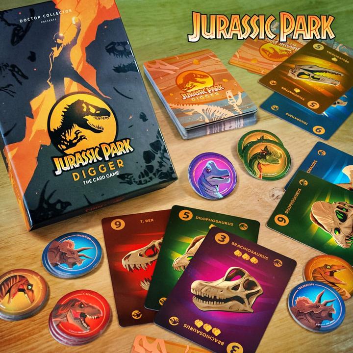 Immagine prodotto Doctor Collector Jurassic Park gioco di carte Digger (Inglese, Francese, Tedesco)