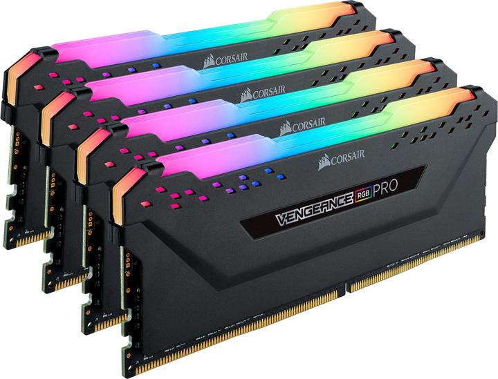 Actual product image Corsair Vengeance RGB Pro (4 x 16GB, 3200 MHz, DDR4-RAM, DIMM)