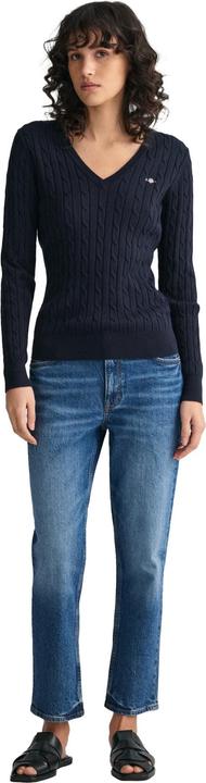 Produktbild GANT Stretch Cotton Cable V-Neck (XL)