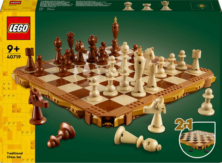 Immagine prodotto LEGO Gioco degli scacchi tradizionale (40719, LEGO Classic)