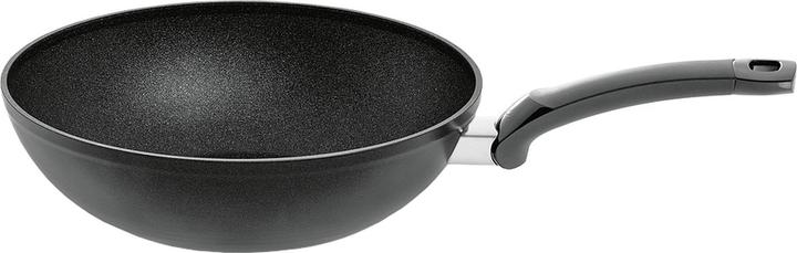 Produktbild Fissler Wokpfanne adamant 28cm (28 cm, Wok Pfanne, Aluminium)