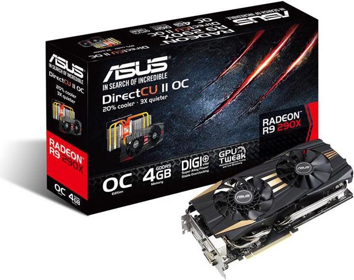 Produktbild ASUS Radeon R9 290X DirectCU II OC (4 GB)