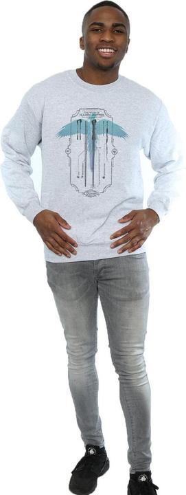 Actual product image Mens Garrick Ollivander The Wand Sweatshirt (L)