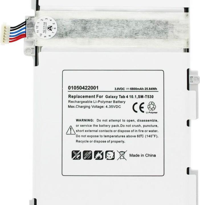 Actual product image Samsung Battery SM-T530, Galaxy Tab 4 10.1 EB-BT530FBE