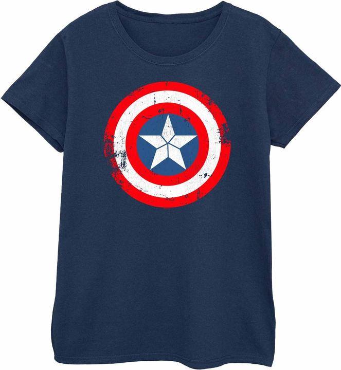 Produktbild Captain America Civil War Distressed Shield TShirt (XXL)