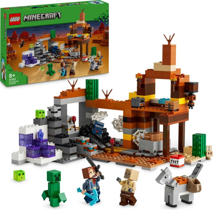Image du produit LEGO 21263 La mine des Badlands (21263, LEGO Minecraft)