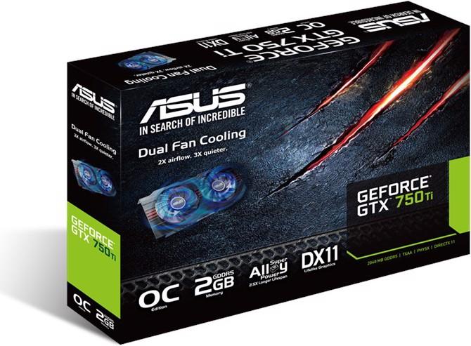 Produktbild ASUS Geforce GTX 750 Ti OC (2 GB)