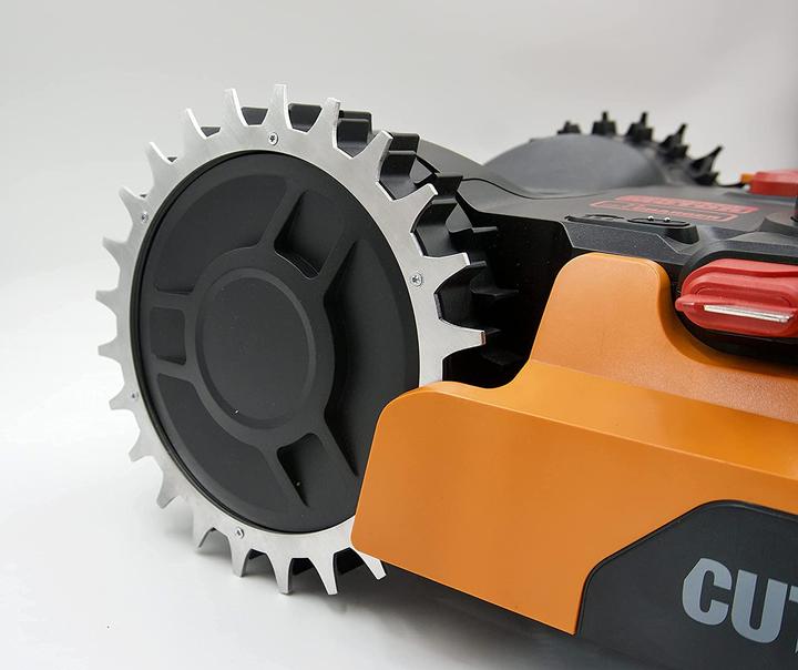 Actual product image Robo Claws Lawn Robot Spikes for Worx Landroid S and M (Weed whacker, Robot mower garage)