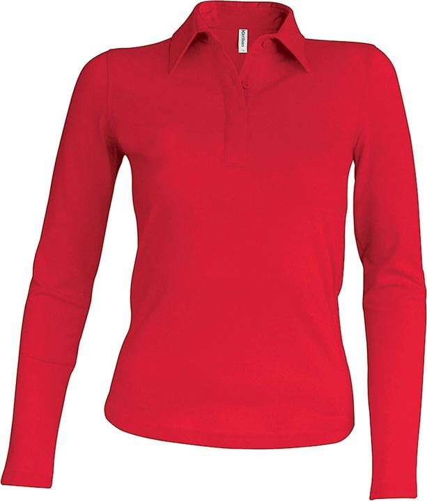 Produktbild Kariban Damen Poloshirt mit langen Ärmeln (XL)