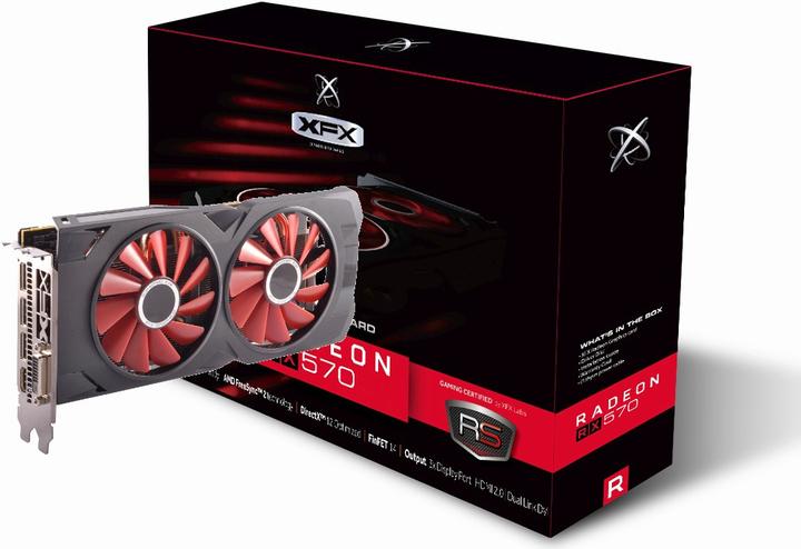 Actual product image XFX Radeon RX 570 RS XXX Edition (8 GB)