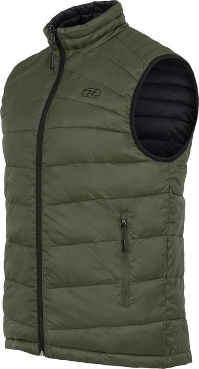 Actual product image Highlander Reversible Gilet Black Olive S (S)