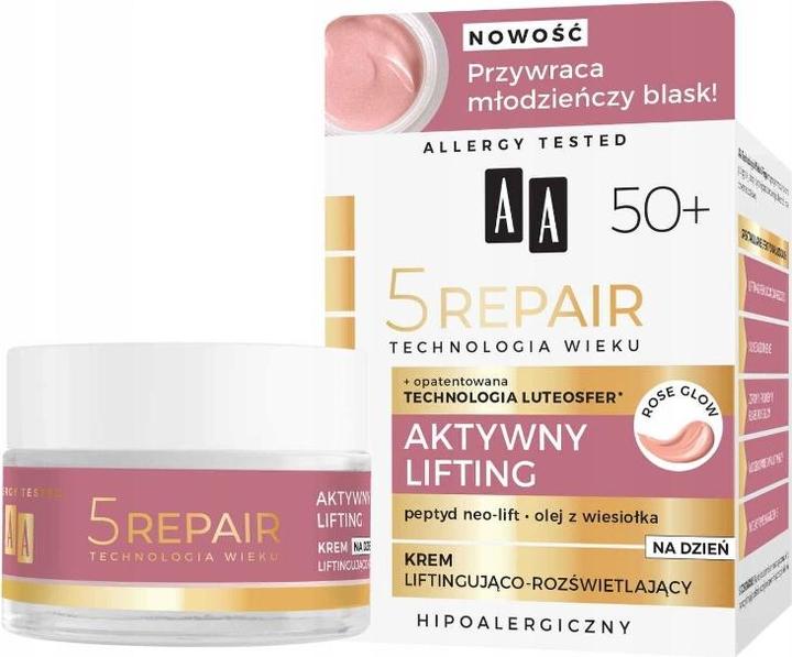 Produktbild Oceanic Aa 5 - Repair Technology Age Active Lifting L (50 ml, Tagescreme, SPF 50+)