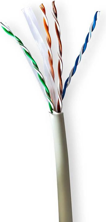 Image du produit Nedis Câble réseau en rouleau | CAT6 | Câble torsadé | U/UTP | Cuivre pur | 100.0 m | Intérieur (U/UTP, CAT6, 100 m)