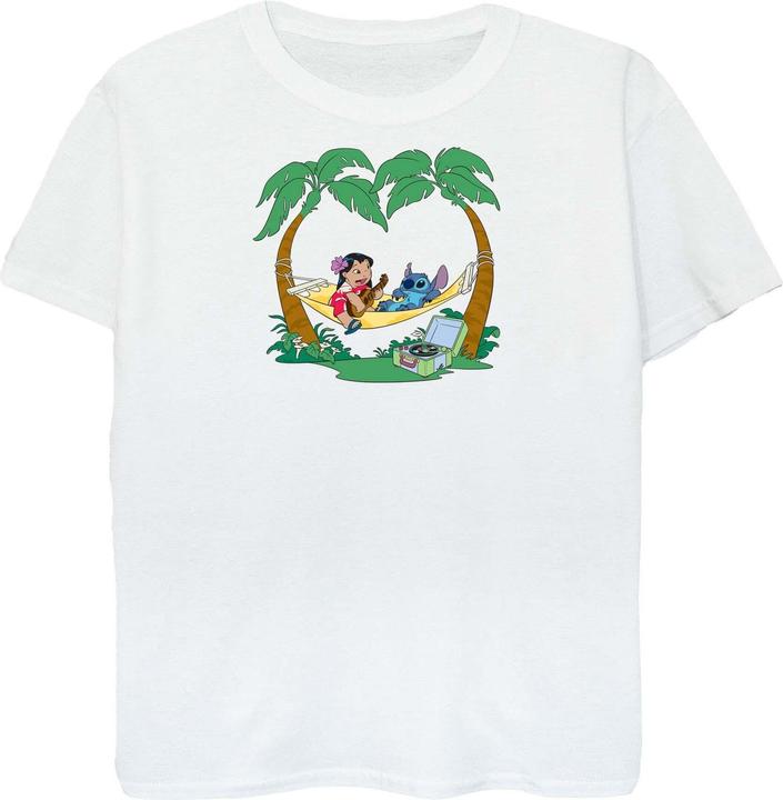 Disney Lilo And Stitch Play Some Music TShirt (L)