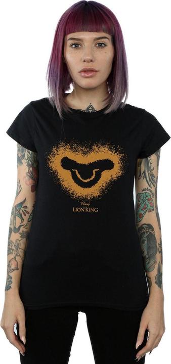 Actual product image Disney Womens/Ladies The Lion King Movie Simba Baby Face Cotton T-Shirt (M)