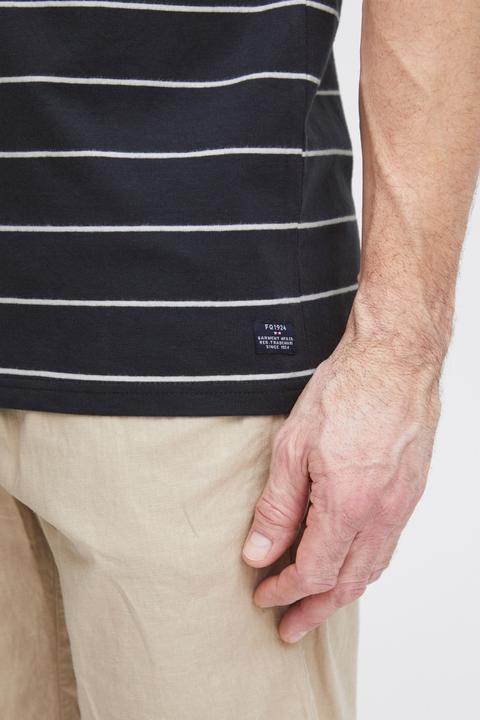 Immagine prodotto FQ1924 FQTom SS t-shirt a righe con stampa logo 21900644 (S)