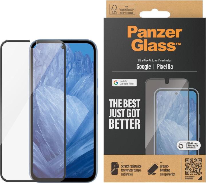 Produktbild PanzerGlass Ultra-Wide Fit (1 Stück, Google Pixel 8a)