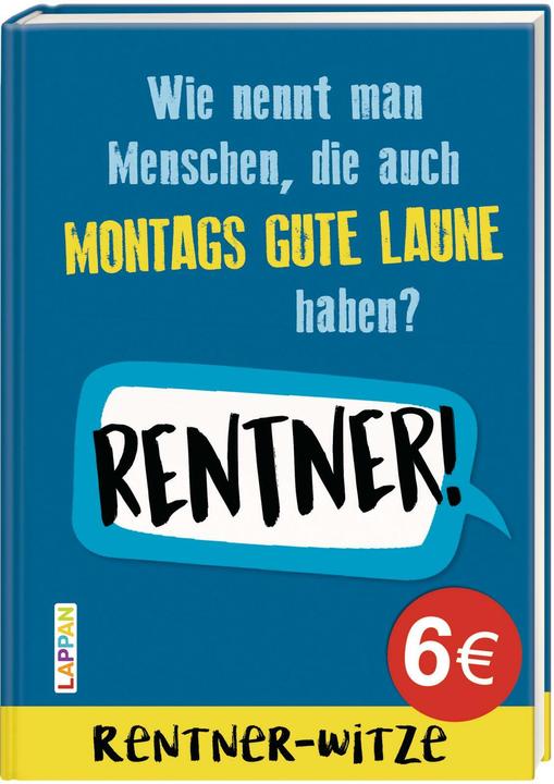 Immagine prodotto Rentner-Witze: Witze für den Ruhestand (Tedesco, Campione Mannfredt, 2020)