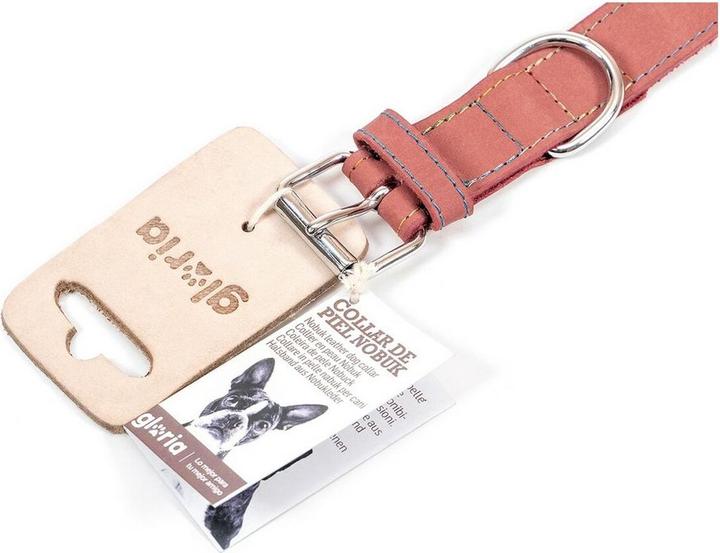 Produktbild Gloria Hundehalsband Oasis Rosa 50 cm (50 x 2,1 cm) (Leder)