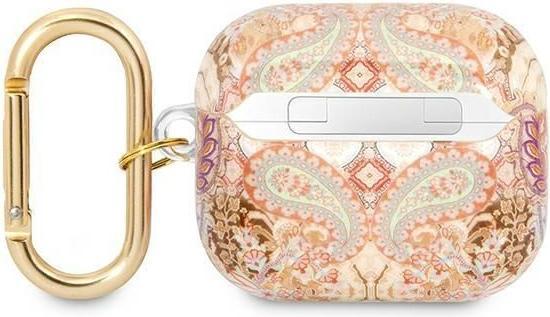 Actual product image Guess GUA3HHFLD AirPods 3 Gold (Headphone bag)