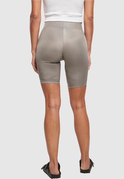 Actual product image Urban Classics Ladies Imitation Leather Cycle Shorts (XS)