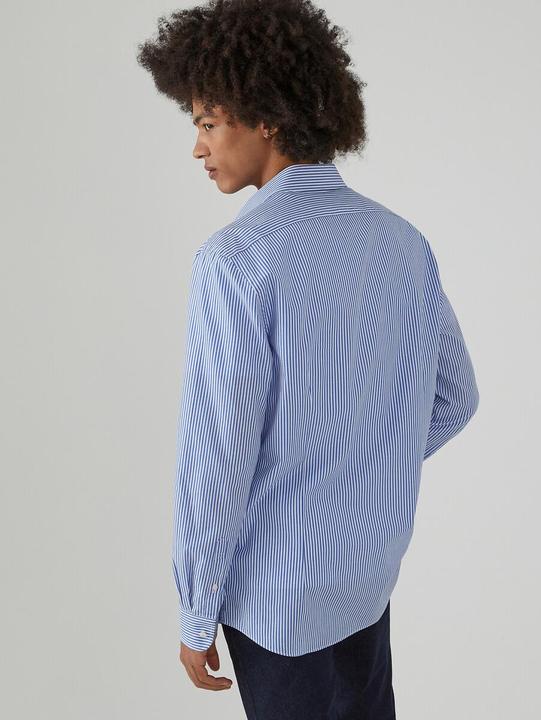 Image du produit La Redoute Collections Chemise à rayures avec col français (3XL)