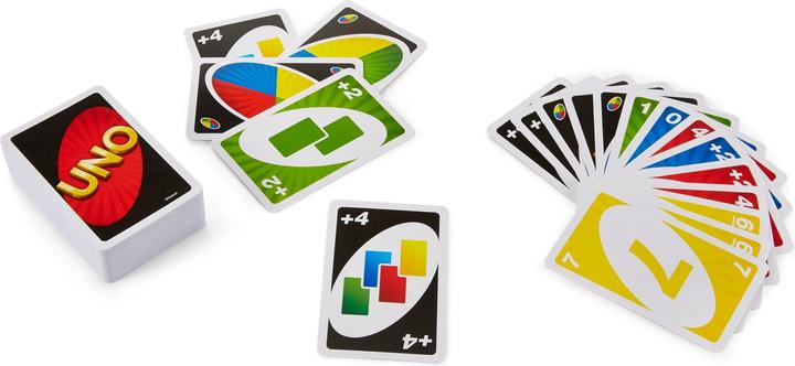 Actual product image Mattel Games UNO card game (English)