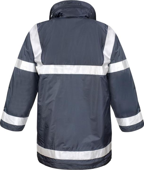 Actual product image Result Unisex Adult Management Reflective Coat (M)