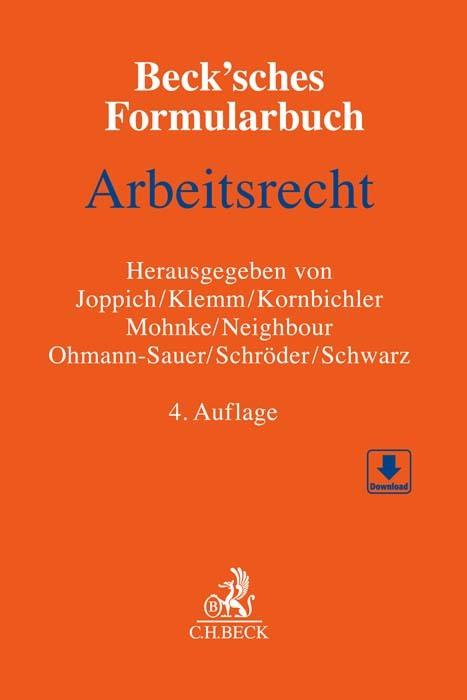 Image du produit Livre de formulaires Beck sur le droit du travail