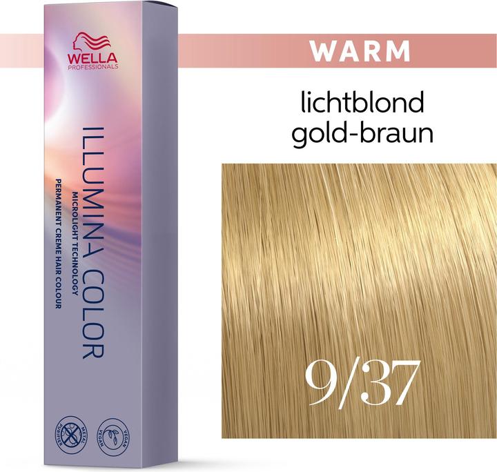 Produktbild Wella Illumina Color 9/37 (9/37 Lichtblond Gold-Braun)