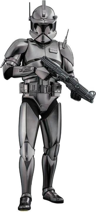 Produktbild Hot Toys Star Wars Movie Masterpiece Actionfigur 1/6 Commander Cody (Chrome Version) Exclusive 30 cm