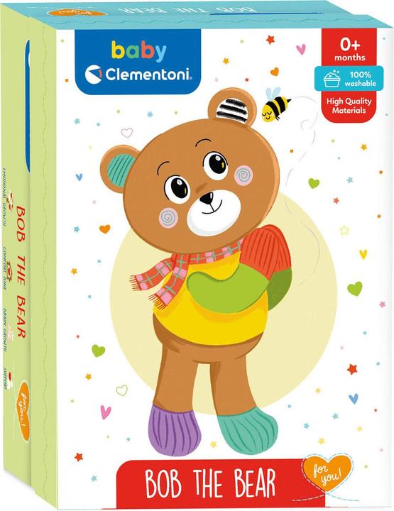 Immagine prodotto Clementoni Bambino - Peluche Bob l'orso (30 cm)