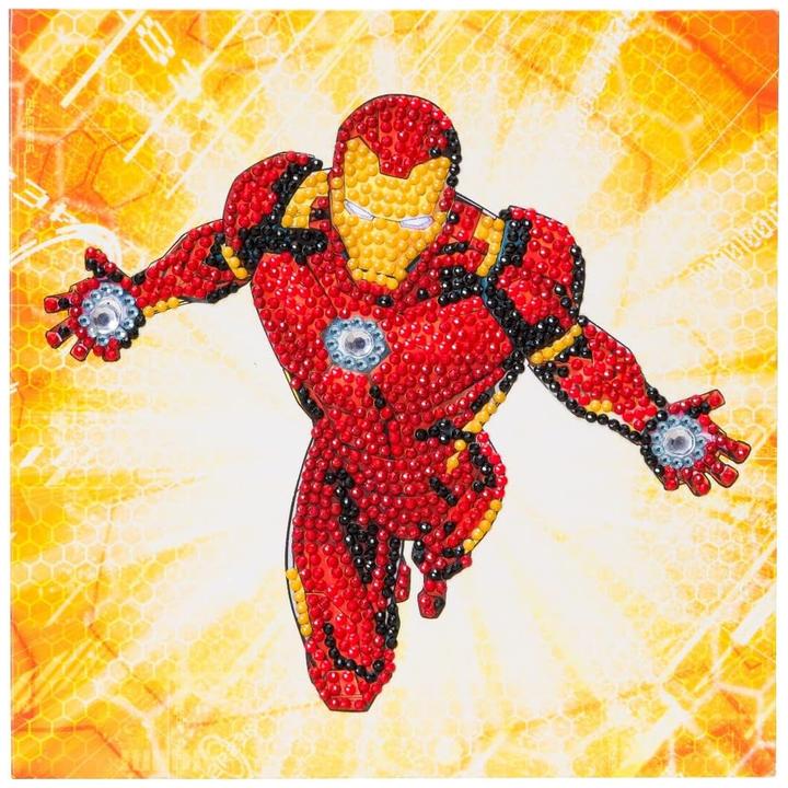 Produktbild Craft Buddy Ironman, Karte 18x18cm Crystal Art