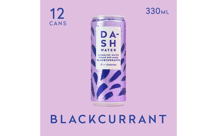 Image du produit Dash Water Blackcurrants (12 x 33 cl)